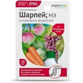 Универсальный быстродействующий препарат от комплекса вредителей Avgust Шарпей, МЭ 10 мл A00280.1 