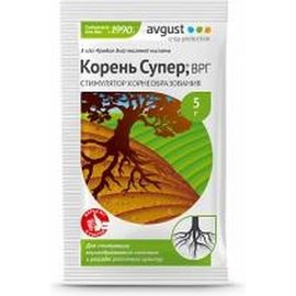 Стимулятор корнеобразования саженцев и черенков Avgust Корень Супер, ВРГ 5 г A00460 