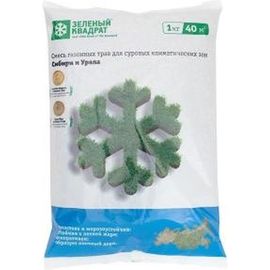Семена Зеленый Квадрат Газон для Сибири и Урала 1 кг 4607160331997 
