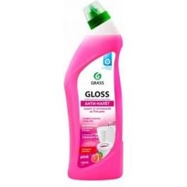 Чистящий гель для ванны и туалета Grass Gloss pink, флакон 1000 мл 125544 