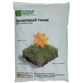 Семена газона Зеленый Квадрат Солнечный 1 кг 4607160331232 