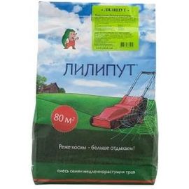 Семена газона из медленнорастущих сортов Лилипут 2 кг 4607160330020 