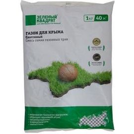 Семена газона Зеленый Квадрат Спортивный газон для Крыма 1 кг 4607160332598 