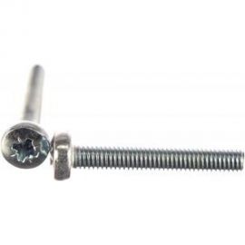 Винт КРЕП-КОМП полуцилиндрическая головка, цинк DIN7985 3х20 100шт вц320мф 