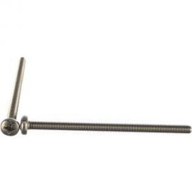 Винт КРЕП-КОМП полуцилиндрическая головка, нержавейка DIN7985 А2 6х100 5шт вцн6100мф 