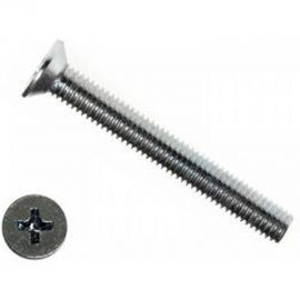 Потайной винт КРЕП-КОМП нержавейка, DIN965 А2 4х25 25шт впн425мф 