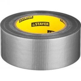 Клейкая лента армированная серебристая (48 мм; 45 м) укрепленная тканью Stayer 12080-50-50 