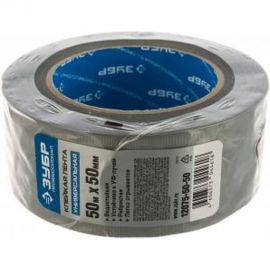 Лента клеящая ребристая водоотталкивающая ЭКСПЕРТ (50 мм; 50 м) Зубр 12075-50-50 