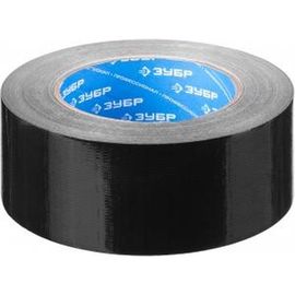 Армированная влагостойкая клейкая лента, цвет черный, 48мм х 10м Зубр 12096-50-10 