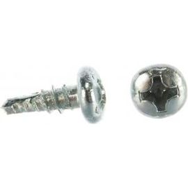 Саморезы со сверлом для крепления листового металла Зубр полусферическая головка, оцинкованные, 22000шт 4-300170-35-09 