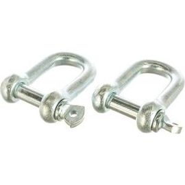 Скоба такелажная прямая 2 шт. (20 мм; ТФ5) Зубр 4-304515-20 