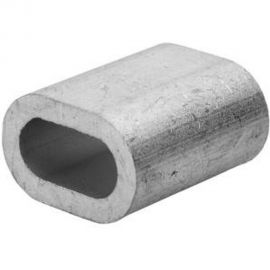 Зажим троса DIN 3093 алюминиевый 2 шт. (6 мм; ТФ6) Зубр 4-304476-06 