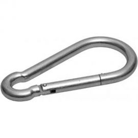 Карабин оцинкованный DIN 5299С 15 шт. (10 мм; ТФ5) Зубр 4-304545-10 