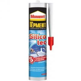Санитарный герметик СИЛИКОТЕК белый, 280 мл Момент 1652335 