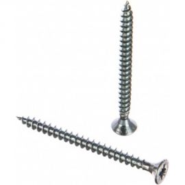 Саморез Стройметиз 3,5х45 универсальный, белый цинк уп. 200 шт. 2150485 