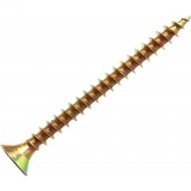 Саморез Стройметиз 4,5х50 универсальный, желтый цинк уп. 500 шт. 2141288 