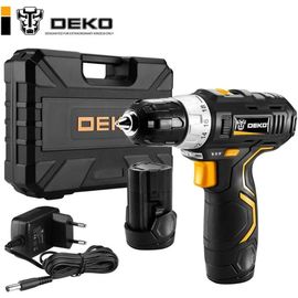 Аккумуляторная дрель-шуруповерт DEKO в наборе GCD12DU3 SET3063-4097 