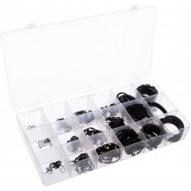 Набор стопорных колец СИБРТЕХ D 3 - 32 мм 300 предметов 47600 