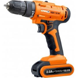 Аккумуляторная дрель-шуруповерт Спец БДА-18-М СПЕЦ-3420 