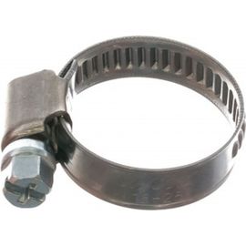 Ленточный червячный хомут 016-025мм нержавеющая сталь JTC-ZN25 