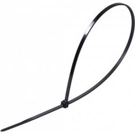 Универсальный пластиковый хомут ЭВРИКА черный 5.0x500мм 50шт ER-15501 