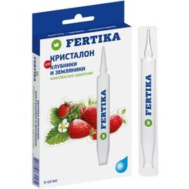 Удобрение для клубники и земляники Кристалон (5 ампул по 10 мл) Fertika Ф02595 