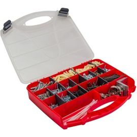 Крепеж в наборе ПРОФЕССИОНАЛ №8 Госкрепеж 19 позиций, бокс с ручкой СЭ.010044 