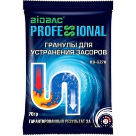 Гранулы для устранения засоров БиоБак Профессионал BB-GZ70 