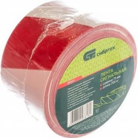 Сигнальная лента СИБРТЕХ 75 мм х 200 м 89031 