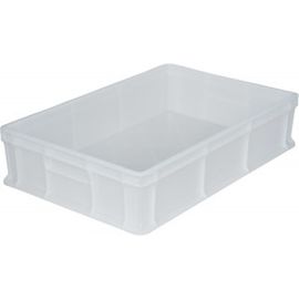 Морозостойкий сплошной ящик ТАРА 600х400х140 мм, белый 16408 