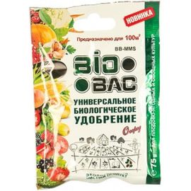 Удобрение биологическое для плодово-ягодных и овощных культур, 75 г БиоБак BB-MMS 