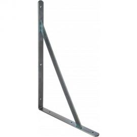 Усиленный кронштейн СИБРТЕХ 500х350х30х4 мм оцинкованный 94043 