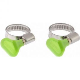 Металлические хомуты СИБРТЕХ, элемент крепления с формой ключа, 12-20мм, 2 шт 47649 