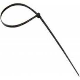 Хомуты-стяжки СИБИН черные ХС-Ч, 3.6 х 300 мм, 100 шт, нейлоновые, 3788-36-300 