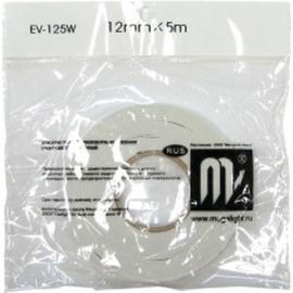 Двухсторонняя клейкая лента MEGAPOWER EV-125 W E 12мм х 5м белый EV-125W 