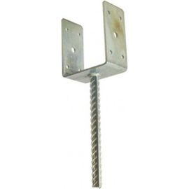 Анкерное основание столба Rock тип U RPS 150U 151х120х4 мм 480907 