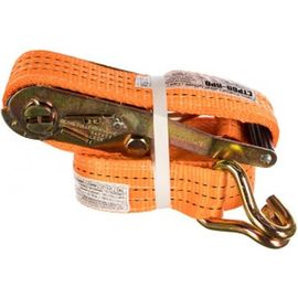 Стяжной ремень с крюками (50мм, 5т, 6м) СТРОП-ПРО SP03008 