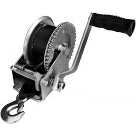 Ручная лебедка Тор ЛФ-1200 FD  г/п 0,5 т, длина ленты 10 м 1001264 