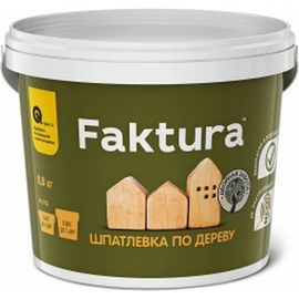 Шпатлевка акриловая по дереву 0.8 кг сосна FAKTURA О02559 