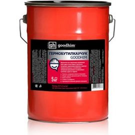 Шовный герметик Goodhim гермобутилкаучук 5 кг 60767 