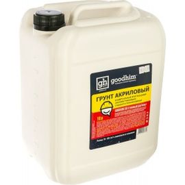 Универсальная грунтовка для стен с антисептиком GU - 10л Goodhim 73161 
