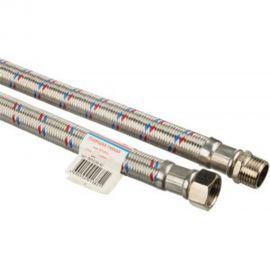 Подводка для воды TР-сантехника Гигант, нержавеющая сталь, 50 см, в/н 1/2 26476 