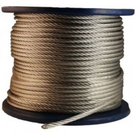 Стальной трос Метизный двор 2 мм DIN 3055, 200 м 4690441031259 