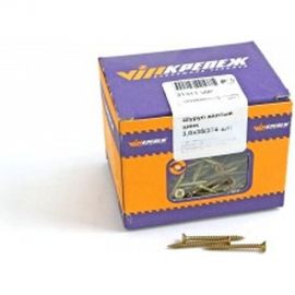 Шуруп VIPкрепеж жёлтый цинк 274 шт 31311 VIP 