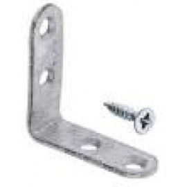 Мебельный уголок с шурупом Невский Крепеж оцинк. 30х30х40х2 мм, 2 шт. 810082 