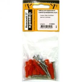 Набор для крепления светильника в бетон, кирпич Невский Крепеж 818006 