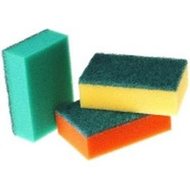 Губка для посуды HomeQueen по 10шт. Средние 57133 