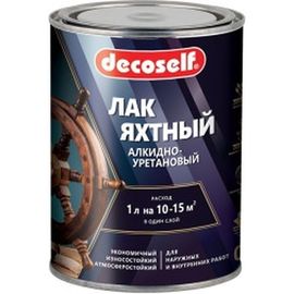 Яхтный лак Пуфас глянцевый Decoself 0,8л тов-200134 