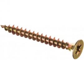 Саморез КРЕП-КОМП желтый цинк POZY 4,5х40 500шт жд4540ф 