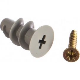 Пакет дюбель driva Метизный двор нейлон 6х22мм с шурупом 3,5х25мм 10 шт. 4607173902009 